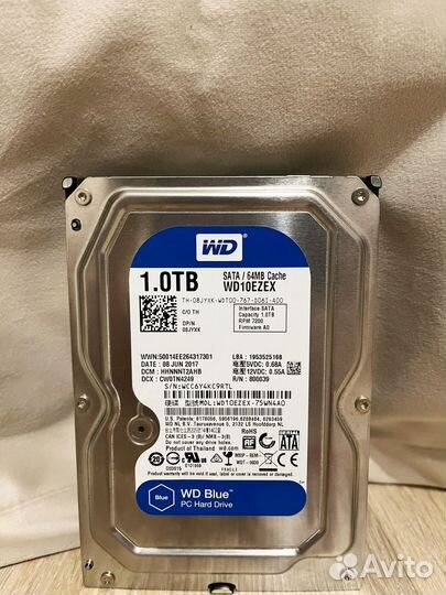 Western Digital Blue (WD) 1 TB