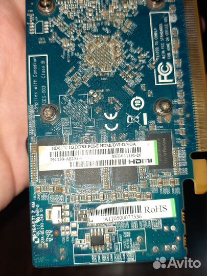 Видеокарта Nvidia hd6570