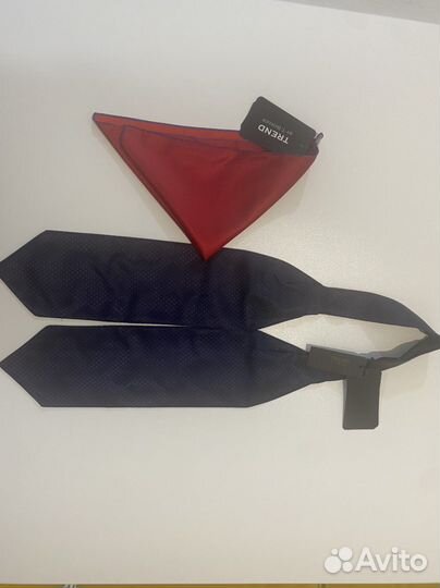 Галстук и платок шелковый