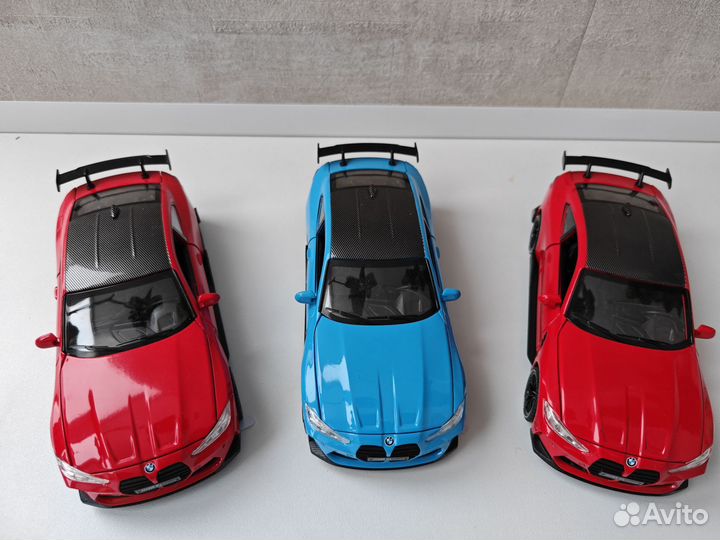 Модель BMW M4 с дефектом
