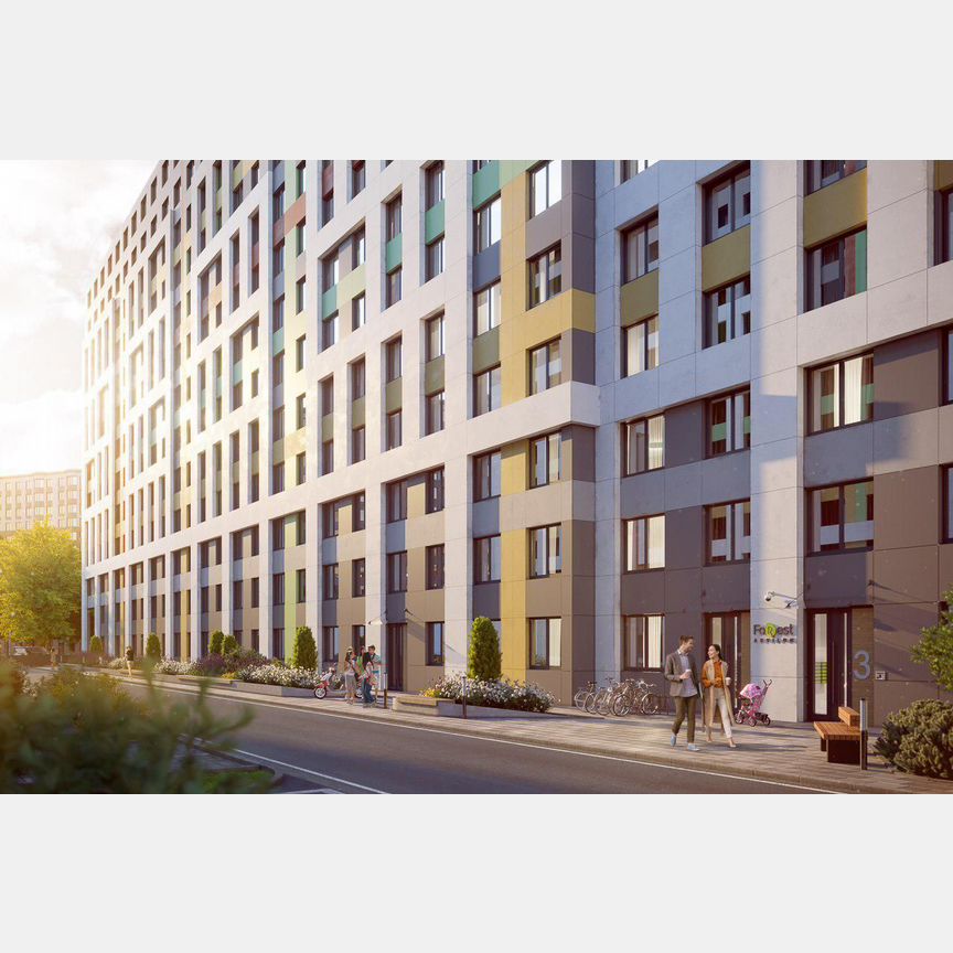 1-к. квартира, 40 м², 1/13 эт.