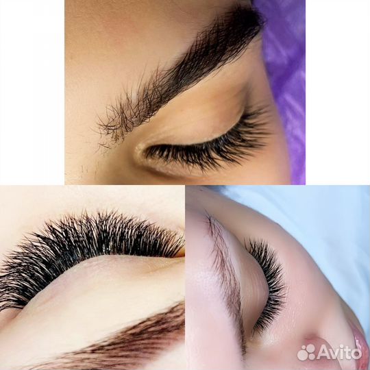 Наращивание, ламинирование ресниц