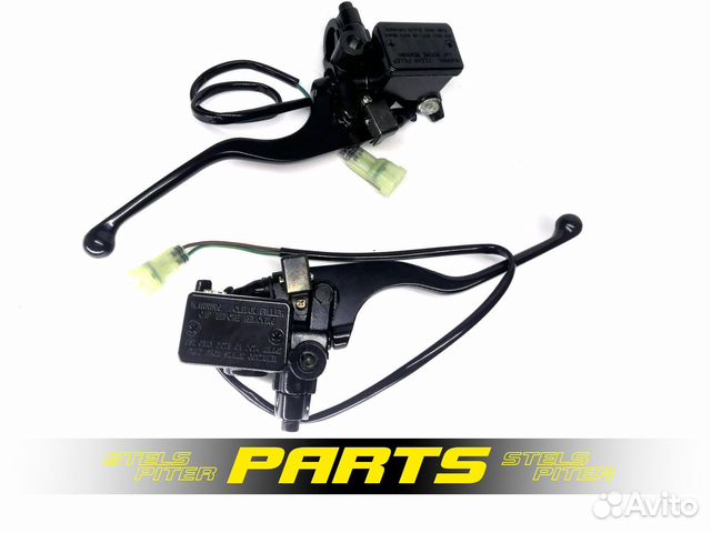 Цилиндр ручного тормоза с рычагом (в сборе)