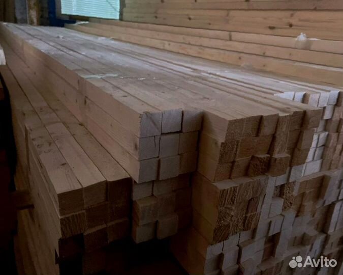 Брусок сухой строганный
