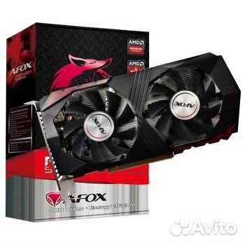 Afox Radeon RX 560 (afrx560-4096D5H4-V2) новая с г