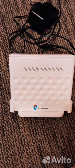 Приставка и роутер Ростелеком