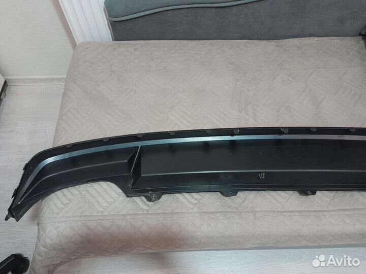 Юбка бампера задняя Skoda Octavia 3 А7 (Е5)