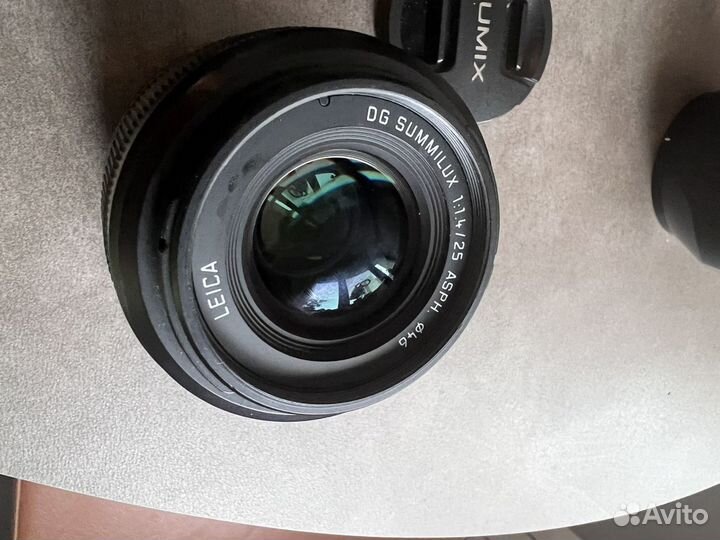 Объектив panasonic lumix 25 mm 1.4