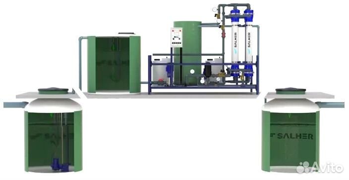 Установка повторного использования воды