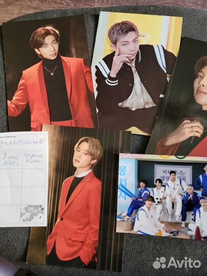 Открытки бтс