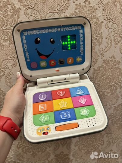 Компьютер детский развивающий fisher price