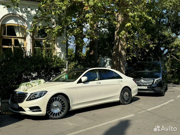 Аренда авто с водителем mercedes 222