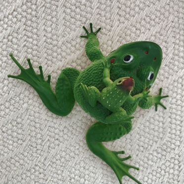 Игрушка - лягушка резиновая