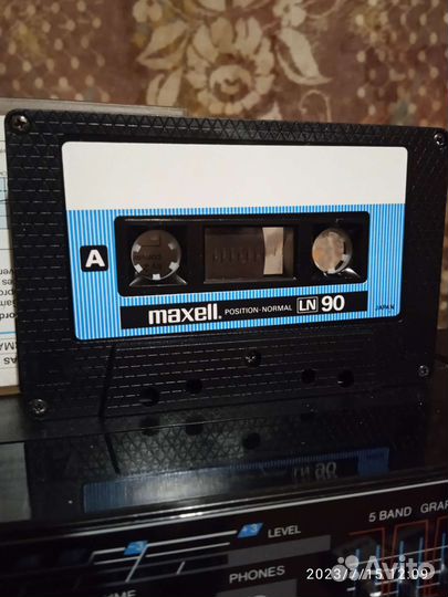 Аудио кассета maxell