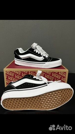 Кроссовки vans knu skool дутыши