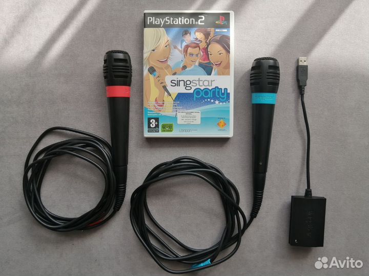 Игровой комплект SingStar Party (PS2/PS3)