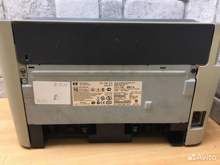 Лазерный принтер HP LaserJet p1505n. Гарантия