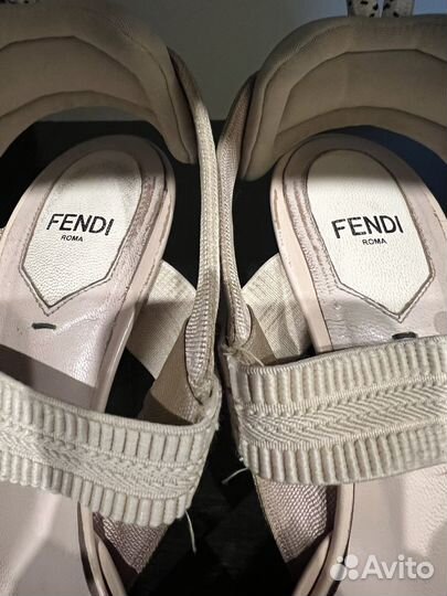 Басоножки fendi оригинал 37 размер