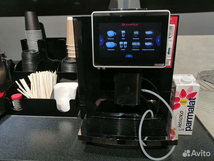 Аренда суперавтомат. кофемашины Dr Coffee F 10