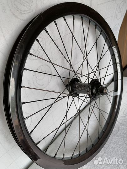 Колёса BMX (к-т) X-sniper Carbon 36H 20mm/ 10mm