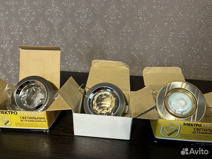 Встраиваемые декоративные светильники
