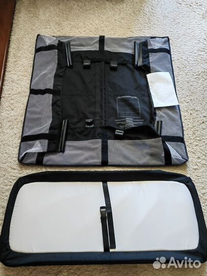 Люлька с пеленатором для двойни