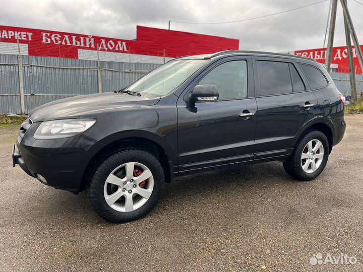 Hyundai Santa Fe 2.2 AT, 2008, 225 330 км