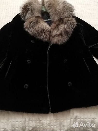 Шуба женская натуральная мутон