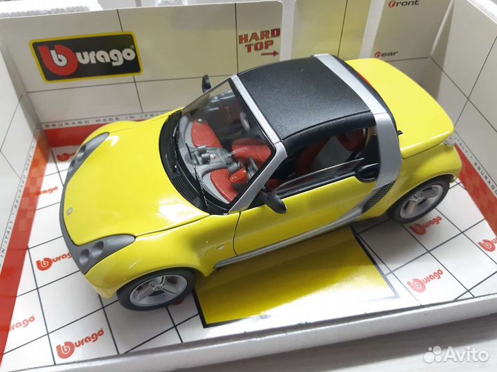 Коллекционная модель Smart Roadster 1:18