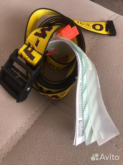 Новый ремень OFF-white