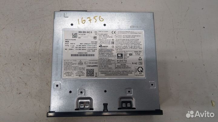 Проигрыватель CD/DVD Volkswagen Taos, 2022