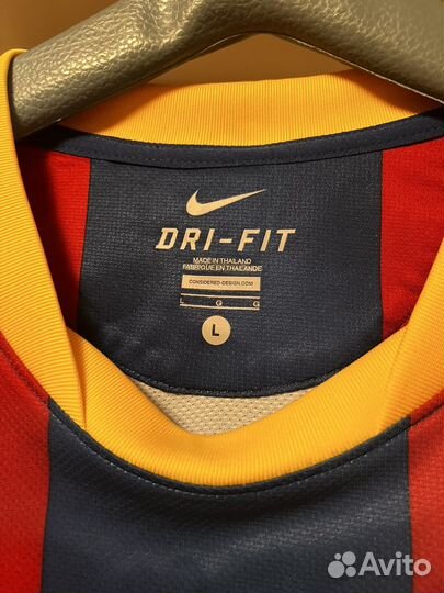 Футбольная футболка nike fcb