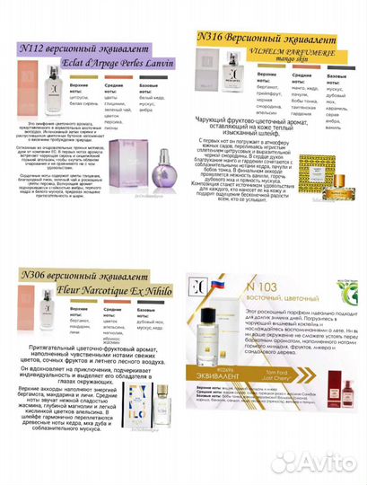 Духи женские