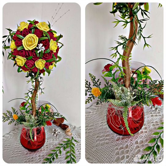 Цветочный топиарий