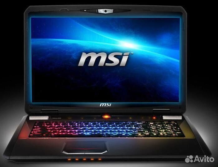 MSI 17.3/ i7/ 10Gb/ GTX 3Gb/ мощный ноутбук