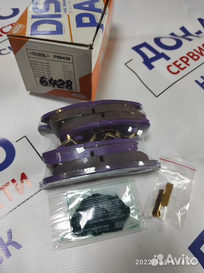 Колодки тормозные новые PN6428 Nibk комплект