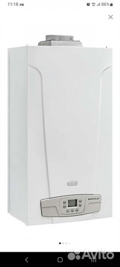 Газовый котел двухконтурный baxi 24