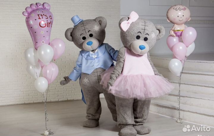 Ростовые куклы Мишка Тедди