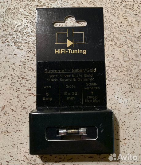 Предохранители Hi-Fi Tuning Supreme Silver/Gold