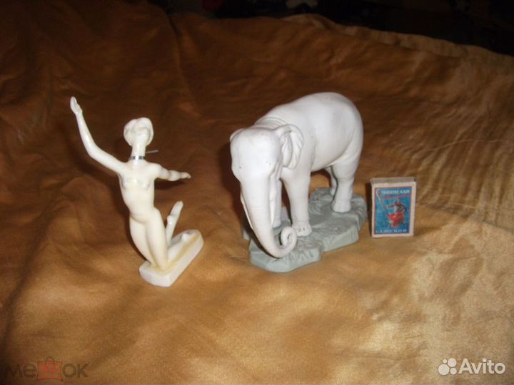 Слон бисквит фарфор