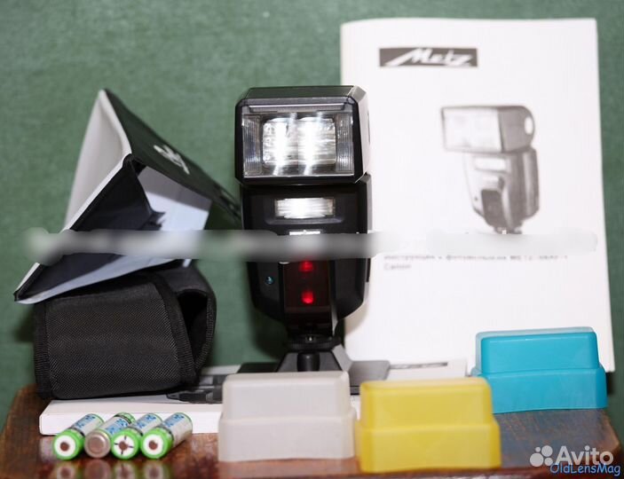 Вспышка Metz 58 для Canon; Конвертер Шир и Теле