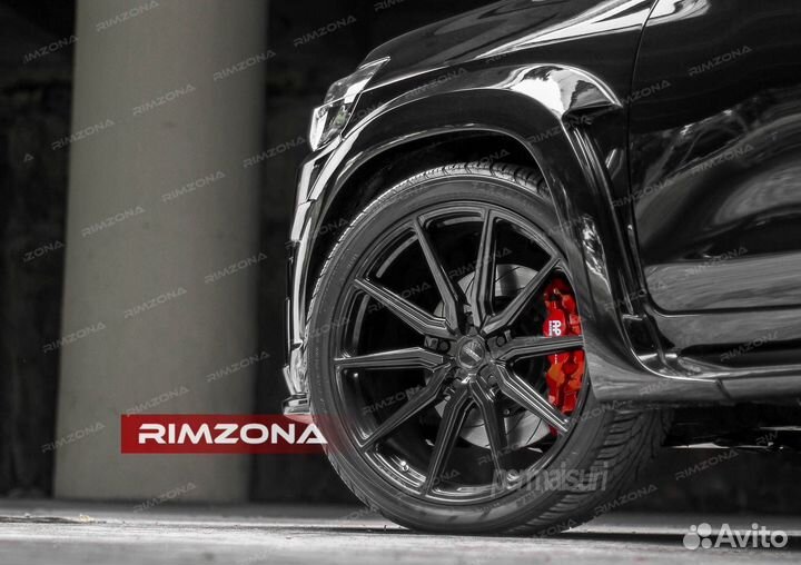 Кованые диски R22 на Крузак 300