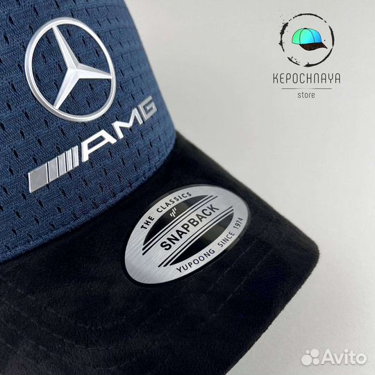 Бейсболка Mercedes AMG Стильная