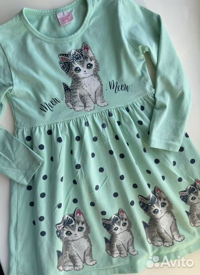 Пакет вещей на девочку 104 110 размер