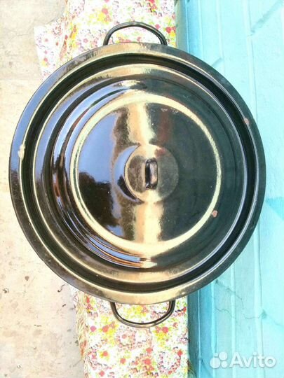 Огромная, на 20 литров кастрюля бак из СССР