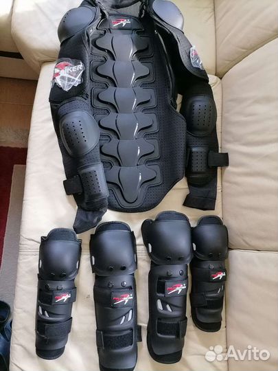 Мото защита черепаха наколенники налокотники
