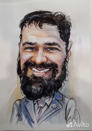 Шаржи на заказ по фото