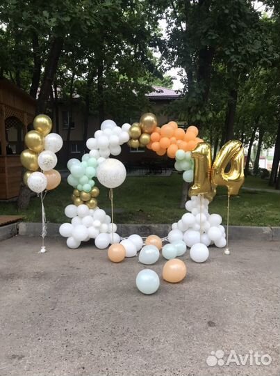 Гелиевые шары, фотозоны