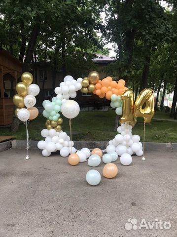 Гелиевые шары, фотозоны