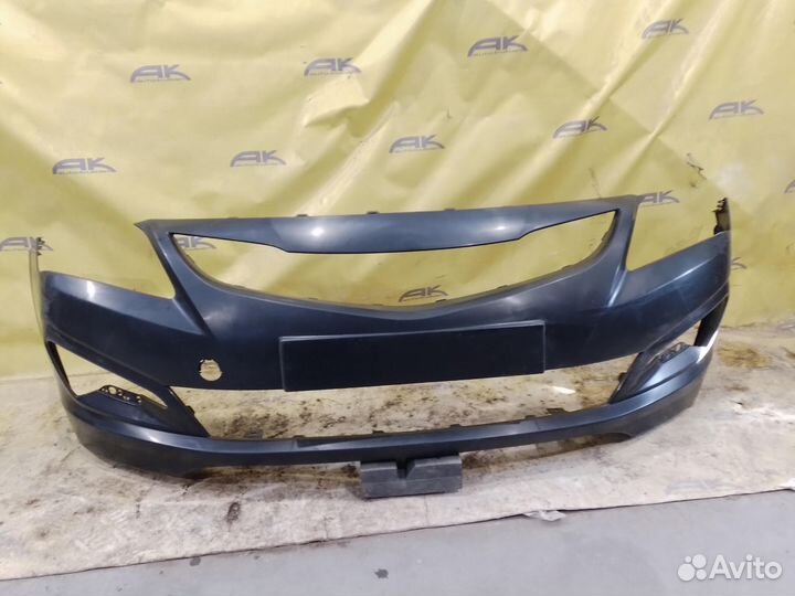 Бампер передний Hyundai Solaris 2014- оригинал рес